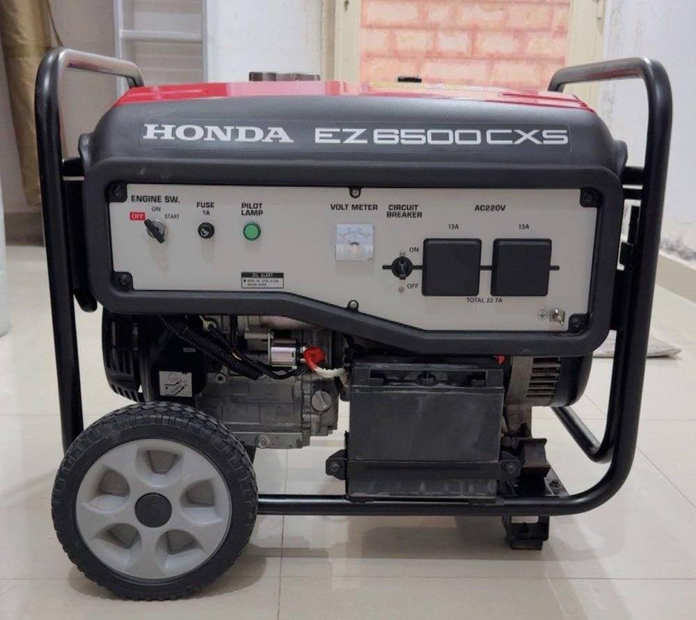 إعلان عن ماطور هوندا حجم 6500 سلف وهندل جديييد تم تشغيلة مرتين فقط اقل 24 ساعة