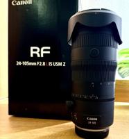 إعلان عن Canon Rf 24-105 F2.8 عدسة كانون