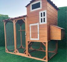 إعلان عن كوخ طيور خشبي للحدايق المنزلية والمزارع 🛖🪵