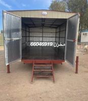 إعلان عن غرف عامل  ومخازن وجميع انواع الحداده