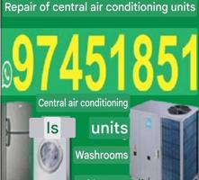 إعلان عن تصليح صیانہ تکیف مرکزی تصليح وحدات ثلاجات عسالات نشافات برادات الماء