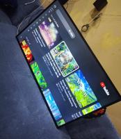 إعلان عن تلفزيون مستعمل للبيع 43 بوصة سمارت 4K ماركة هاي سينز مع ريموته