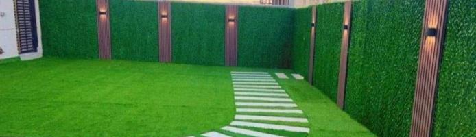 إعلان عن معلم بلاط متداخل وتنسيق حدائق