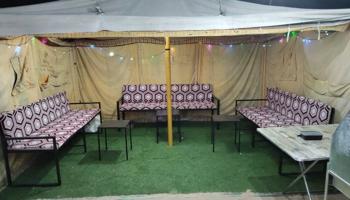 إعلان عن للايجار مخيم للعوائل