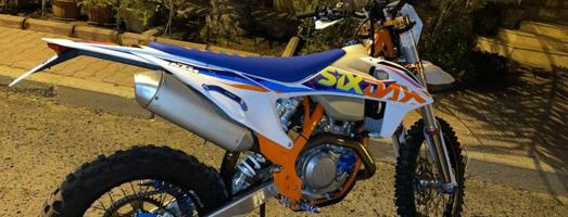 إعلان عن Ktm 500 EXC-F 6 days edition