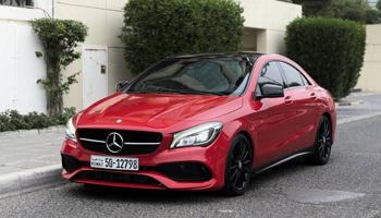 إعلان عن مرسيدس CLA250 Kit AMG موديل 2018 عداد 121 الدرجة الأولى صبغ وكالة