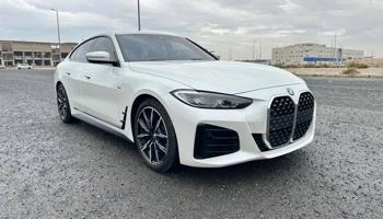 إعلان عن BMW 420i Grand coupe موديل ٢٠٢٢ بحالة الوكالة