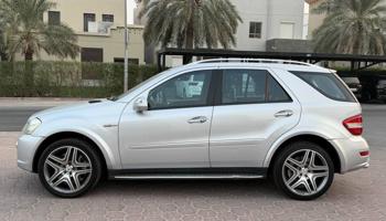 إعلان عن مرسيدس ML 63 AMG موديل 2010 شرط الفحص