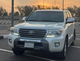 إعلان عن لاند كروز GX.R V8 ٢٠١٤ الساير عداد ٤٨٣ ألف شرط الفحص صبغ وكاله