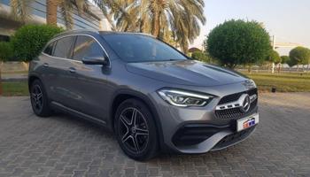 إعلان عن مرسيدس GLA200 كت AMG موديل 2021 عداد 84
