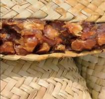 إعلان عن تمر الاحساء مغلف بالطريقة الحساوية التقليدية (القله)