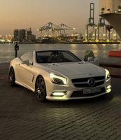إعلان عن مرسيدس sl 500 v8