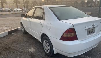 إعلان عن للبيع كورولا مديل ٢٠٠٢ مكينا كبيره امور سياره طيبا ما تشتكي من شي