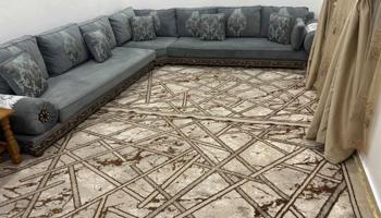 إعلان عن كنب وسجاد وتلفزيون وطاولات وابجورة وستاير