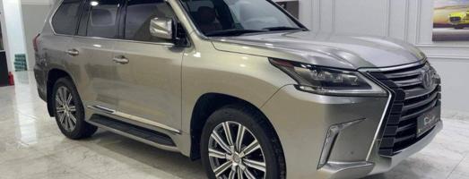 إعلان عن للبيع لكزس 2017 صبغ الوكاله