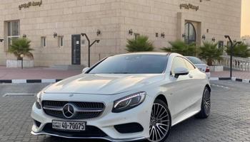 إعلان عن مرسيدس S500 كوبيه موديل 2015 ايديشن 1 درجة اولى كت AMG صبغ وكاله