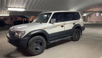 إعلان عن للبيع جيب تويوتا برادو  موديل 2002  صبغ الوكالة