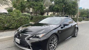 إعلان عن لكزس RC f350 سبورت موديل 2016 صبغ الوكاله بحاله الوكاله