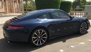 إعلان عن بورش كاريرا 4 911 كحلي داخل احمر وارد بهبهاني موديل 2013