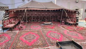 إعلان عن أفراح الخليج تأجير جميع مستلزمات الأفراح