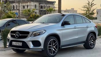 إعلان عن مرسيدس GLE 43AMG  صبغ وكاله موديل 2017