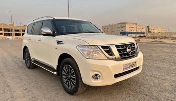 إعلان عن نيسان باترول بلاتنيوم سيتي ٢٠١٥ بحالة الوكالة