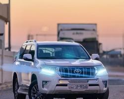 إعلان عن برادو VX 2021 شرط الفحص