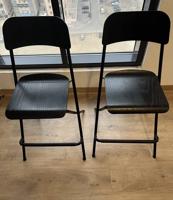 إعلان عن Bar Stool with backrest, foldable, 63cm