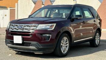 إعلان عن اكسبلورر XLT موديل 2018 ماشي 99 الف صبغ وكاله