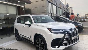 إعلان عن لكزس LX600 الدرجة الأولى