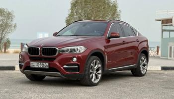 إعلان عن للبيع BMW X6 موديل 2015 الغانم صبغ الوكاله عداد 98 الف