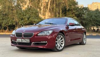 إعلان عن للبيع BMW 640i موديل 2015 الغانم أعلي مواصفات