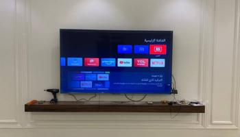 إعلان عن ستاند وتركيب تليفزيونات