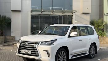 إعلان عن لكزس LX570 موديل : 2016 وكالة الكويت الساير درجة اولئ _ صبغ الوكاله