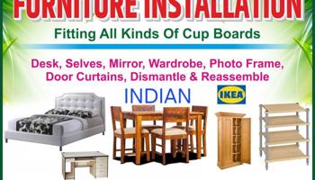 إعلان عن ikea banta home center abyat mirror frame dismental and reassemble
