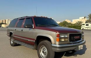 إعلان عن بحالة ممتازة جي ام سي سوبربان 1998 بهبهاني صبغ الوكالة عدا مدقر ع 328