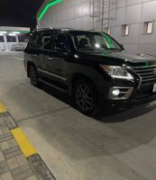 إعلان عن لكزس LX570 ٢٠١٤ الساير عداد ٣٤٠ ألف شرط الفحص صبغ وكاله كامل مواصفات