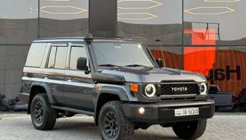 إعلان عن LAND CRUISER LX 4WD V6 _2025 صبغ الوكالة