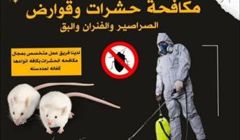 إعلان عن مكفاحة  الحشرات  والقوارض