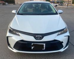 إعلان عن Toyota Corolla 2024 for sale , Pearl white color , good quality car.