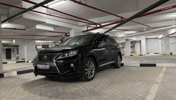 إعلان عن لكزس RX شرط الفحص