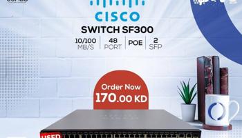 إعلان عن سويتش سيسكو SF300 مستعمل