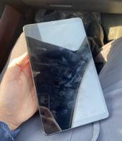 إعلان عن البيع ايباد سامسونج مبدل شاشه فقط ويله كرتونه