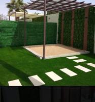 إعلان عن تنسيق حدائق داخلية وخارجي وتركيب التيل الصناعى وبدل الخشب وتركيب السور