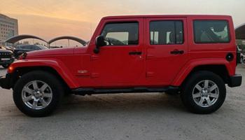 إعلان عن جيب رانجلرصحاري 2015 بهبهاني ٤ ابواب دبل جير بحاله ممتازه