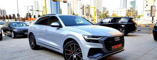 إعلان عن أودي Q8/ موديل2019/ عداد 62 ألف/ S,line/ سيرفس وكالة