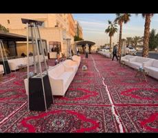 إعلان عن تأجير كنت دفيات خدمات ضيافه حريمي ورجال خيم عزاه دفيات جميع المناسبات