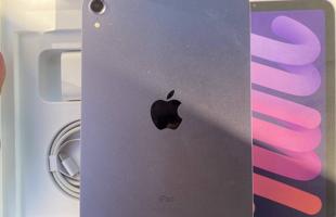 إعلان عن iPad mini 6 256 with box very clean