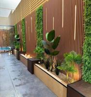 إعلان عن تنسيق حدائق