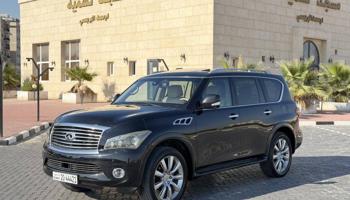 إعلان عن إنفينيتي QX 56 موديل 2012 وكالة الكويت سيرفس الوكاله بحاله ممتازه جدا
